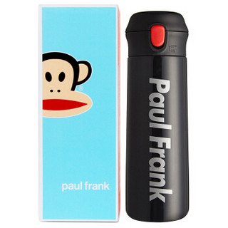 PAUL FRANK 大嘴猴 PFD056 316不锈钢保温杯 500ml 金属黑