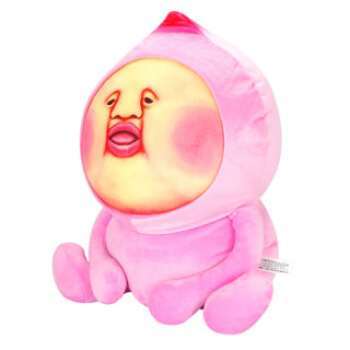 可儿(kurhn)屁桃君毛绒玩具 毛绒玩偶 丑比头布娃娃 抱枕公仔 儿童