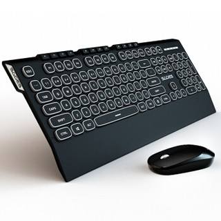 SADES 赛德斯 V3030 2.4G无线键鼠套装 黑色