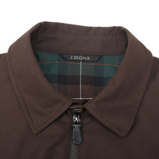 Z ZEGNA 杰尼亚 奢侈品 男士棕色聚酯纤维上衣外套 VR040 ZZ034 M08 XL码