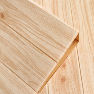 幼儿园墙围墙裙 墙面翻新贴纸壁纸 原木色2片