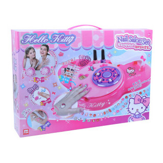 凯蒂猫（ hellokitty  儿童化妆品美妆指甲彩妆玩具送礼亲子玩具二合一女孩 DS-2279