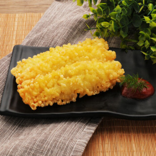 京鲁远洋 冷冻天妇罗鱼排 冰鱼 800g 20枚 盒装 煎炸小食 自营海鲜