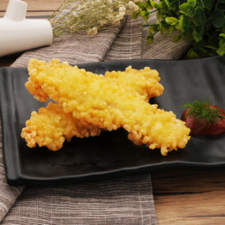 京鲁远洋 冷冻天妇罗鱼排 冰鱼 800g 20枚 盒装 煎炸小食 自营海鲜