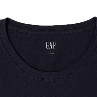 Gap 盖璞 女装 夏季短袖T恤打底衫 圆领内搭logo上衣 452746