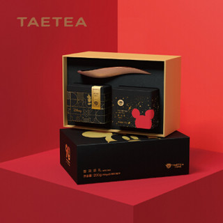 大益（TAETEA）普洱茶熟茶散茶 大益茶庭米奇90周年普洱茶 礼盒