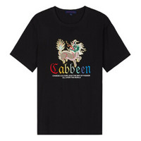 CABBEEN 卡宾 卡宾男装中国风刺绣圆领短袖T恤春季故宫系列联名款国潮A 3192132530