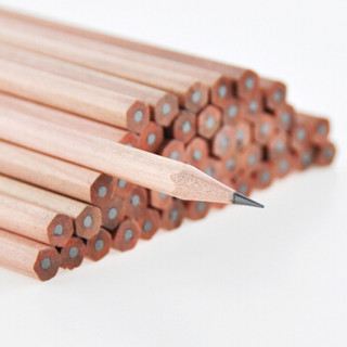 三木(SUNWOOD) HB 50支装软化木儿童用品美术画画六角铅笔 5702