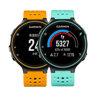 佳明（GARMIN） FR 235 智能手表 支付版手表 黑蓝色 GPS户外运动手表 男女心率腕表 跑步骑行训练运动手表