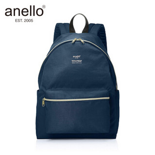 anello 阿耐洛 日本潮流马蹄形双肩背包内置收纳袋C1843 藏青色
