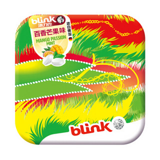 bLink 冰力克 果粉薄荷糖 百香芒果味 15g 盒装
