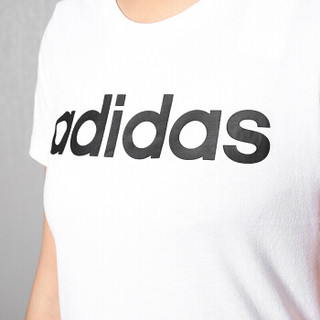 adidas 阿迪达斯 女子 运动休闲系列 W CE TEE 运动 短袖 DW7940 S码  白色