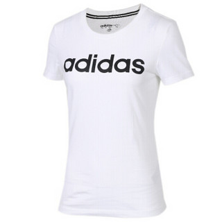 adidas 阿迪达斯 女子 运动休闲系列 W CE TEE 运动 短袖 DW7940 S码  白色