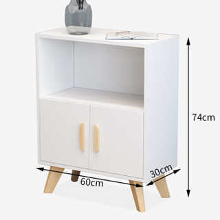 香可 北欧客厅柜子储物柜多功能简约现代茶水柜餐边柜床头柜