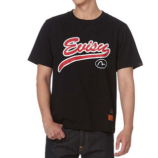 EVISU 惠美寿 1ESHTM9TS508XX 男士印花短袖T恤