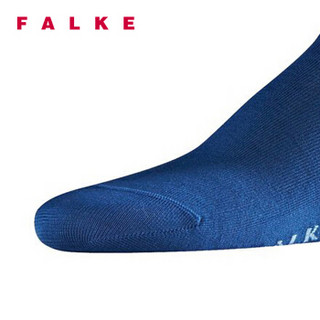 FALKE 德国鹰客 Tiago丝光棉罗纹商务正装长中筒男袜 蓝色royal blue 41-42 14662-6000