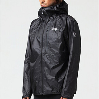 THE NORTH FACE 北面 冲锋衣男防风雨攀岩外套可收纳NF0A3C6I  KX7 KX7 黑色 L