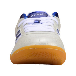 斯帝卡STIGA斯蒂卡 乒乓球鞋男款 减震防滑乒乓球训练鞋 G1108017 白蓝色 42