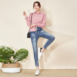 【joy of joyjwkn18q166女士牛仔裤】joy of joy 京东女装新款文艺