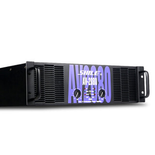 狮乐 SHILE）AV2080/BM25/天琴十号/YW-1/SH12 专业纯后级功放带双15英寸大功率音响组合 演出用大功率套装