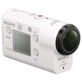 索尼（SONY） FDR-X3000R 4K 酷拍运动相机/摄像机 60米防水壳/光学防抖 监控旅游套装 （手持三脚架）