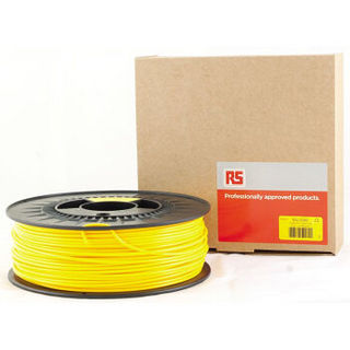 RS Pro欧时 8320282 3D 打印材料 黄色 2.85mm 3D 打印机熔丝耗材 个