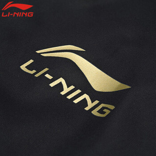 LI-NING 李宁 套装瑜伽健身运动户外跑步训练休闲开衫外套上衣 AWDN902-1 L码 女款 黑色