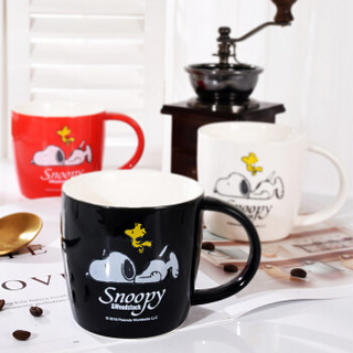 SNOOPY 史努比 5020R 陶瓷马克杯 400ml 红色