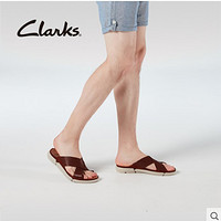 clarks 其乐 Trisand Cross 休闲交叉凉鞋男外穿拖鞋沙滩鞋