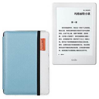 Kindle 入门款 6英寸电纸书阅读器 558白色主机+雷麦撞色保护套