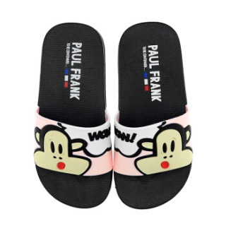 商品paulfrank 大嘴猴凉拖鞋 时尚儿童款浴室拖室内户外亲子拖鞋 pf