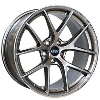 BBS CI-R款式轮毂德国 奥迪A3S3A4S4A6Q3奔驰A/B/C/E大众斯柯达 西亚特MINI F56 8.5x19英寸CI2103亚光铂金色