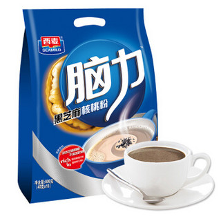 西麦 即食 营养脑力 黑芝麻核桃粉600g&屈臣氏（Watsons） 饮用水400ml *24瓶 组合装