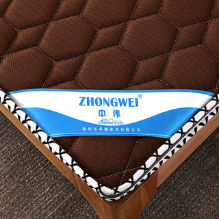ZHONGWEI/中伟床垫BCD-36咖啡色天然椰棕200*100*10cm