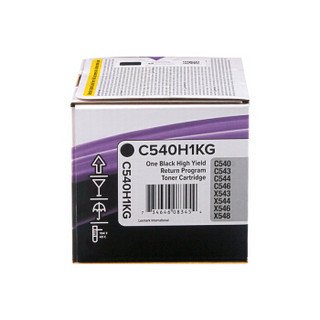 Lexmark 利盟碳粉 C540H1KG 适用X543