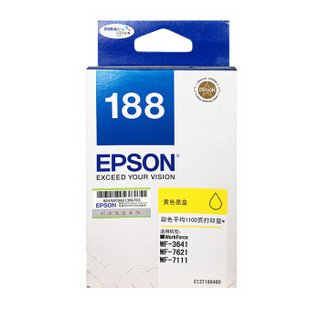 爱普生（EPSON）T1884 黄色墨盒 适用WF3641/WF7111/WF7621/WF7218/WF7728