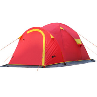 喜马拉雅 户外双人双层防暴雨帐篷 野外露营航空铝杆高山四季帐篷 HT9121
