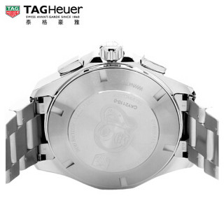 泰格豪雅(TAG Heuer)瑞士手表 竞潜男士系列自动机械计时男表CAY2110.BA0927