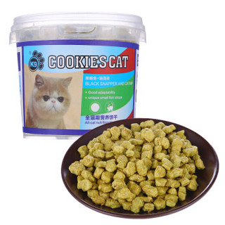 K9 品牌联合套装 猫咪组合套装 宠物零食猫玩具（洁齿猫饼干+玩具仿真草鱼+猫草猫零食）