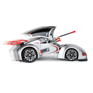 SHARPER IMAGE高科技智能儿童电动玩具 遥控车男孩遥控赛车玩具-遥控变形射弹车TSSC6000118
