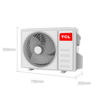 TCL KFRd-35GW/XS11(3) 1.5匹 定频 壁挂式空调 白色