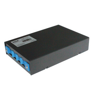 海乐（Haile）P1-4 SC/FC/ST/LC通用光纤终端盒 光纤盒 光缆尾纤熔接盒 光纤配线架 4口