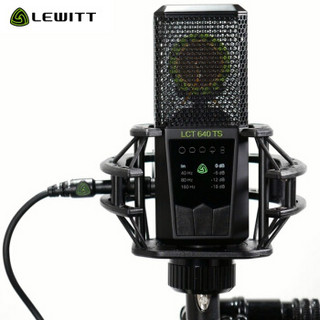 LEWITT/莱维特 LCT 640TS专业电容麦克风立体声录音电脑手机直播全套声卡套装主播大振膜录音棚唱歌话筒