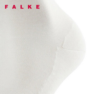 FALKE 德国鹰客 Sensual Silk系列 女士丝袜中筒袜 白色offwhite 37-38 46288-2040