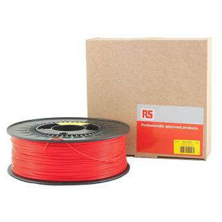 RS Pro欧时 8320220 3D 打印材料 红色 1.75mm 3D 打印机熔丝耗材 个
