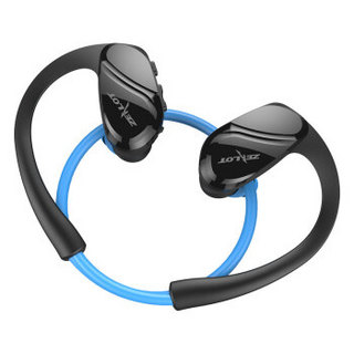 狂热者（ZEALOT） H6蓝牙耳机运动跑步防水真无线双耳降噪音乐重低音入耳式音乐手机通话超长待机 蓝色