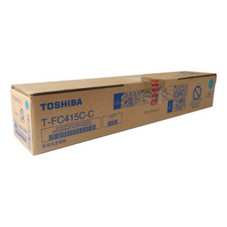 东芝（TOSHIBA）T-FC415C-C原装碳粉(墨粉) 适用e-STUDIO2010AC/2510AC/2515AC/3015AC/3515AC/4515AC/5015AC 青色