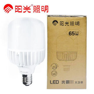 阳光 led工矿灯 仓库工厂车间大功率球泡灯 80W 3000K