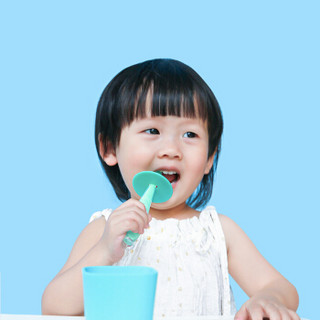 考拉妈妈（kolamama）婴儿牙刷儿童硅胶训练软毛牙刷8月以上1/2/3岁 双支装