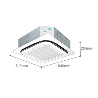 大金（DAIKIN）3匹冷暖天井机 FQ系列 两级能效 环保冷媒R410A 包安装220V 商用FNCQ203AB